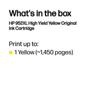 HP Cartouche d’encre originale 952XL à haut rendement – jaune — image 4