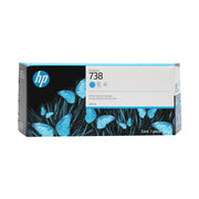 HP Cartouche d’encre DesignJet 738, cyan, 300 ml — image 2