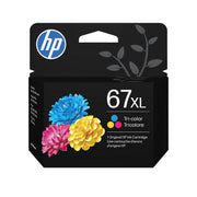 HP Cartouche d’encre originale 67XL à haut rendement – tricolore — image 1
