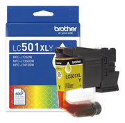 Brother LC501XLYS cartouche d'encre 1 pièce(s) Original Rendement élevé (XL) Jaune — image 1