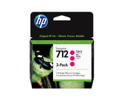 HP Pack de 3 cartouches d'encre DesignJet 712, magenta, 29 ml — image 2