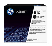 HP 81X toner LaserJet noir authentique grande capacité — image 2
