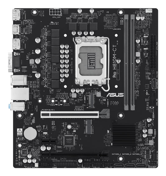 ASUS PRO H810M-CT-CSM carte mère Intel H810 LGA 1851 (Socket V1) micro ATX
