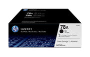HP 78A pack de 2 toners LaserJet noir authentiques — image 1