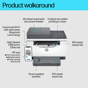 HP LaserJet M234sdw Sans fil Multifunction Noir et blanc Imprimante, Copieur, Scanner; Recto verso — image 5