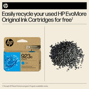 HP Cartouche d’encre originale 923e EvoMore – cyan — image 3