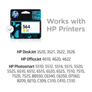 HP Cartouche d’encre originale 564 – jaune — image 3