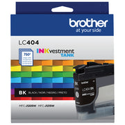 Brother LC404BKS cartouche d'encre 1 pièce(s) Original Rendement standard Noir — image 3