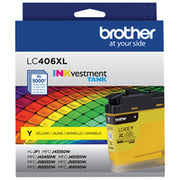 Brother LC406XLYS cartouche d'encre 1 pièce(s) Original Rendement élevé (XL) Jaune — image 3