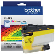 Brother LC406YS cartouche d'encre 1 pièce(s) Original Rendement standard Jaune — image 1