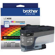 Brother LC406BKS cartouche d'encre 1 pièce(s) Original Rendement standard Noir — image 1