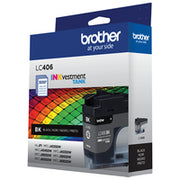 Brother LC406BKS cartouche d'encre 1 pièce(s) Original Rendement standard Noir — image 8