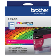 Brother LC406MS cartouche d'encre 1 pièce(s) Original Rendement standard Magenta — image 3