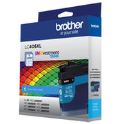 Brother LC406XLCS cartouche d'encre 1 pièce(s) Original Rendement élevé (XL) Cyan — image 8