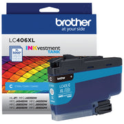 Brother LC406XLCS cartouche d'encre 1 pièce(s) Original Rendement élevé (XL) Cyan — image 1