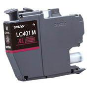 Brother LC401XLMS cartouche d'encre 1 pièce(s) Original Rendement élevé (XL) Magenta — image 8