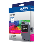 Brother LC401MS cartouche d'encre 1 pièce(s) Original Rendement standard Magenta — image 6