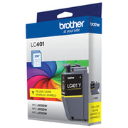 Brother LC401YS cartouche d'encre 1 pièce(s) Original Rendement standard Jaune — image 6