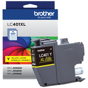 Brother LC401XLYS cartouche d'encre 1 pièce(s) Original Rendement élevé (XL) Jaune — image 3