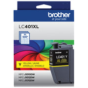 Brother LC401XLYS cartouche d'encre 1 pièce(s) Original Rendement élevé (XL) Jaune — image 2