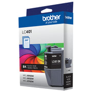 Brother LC401BKS cartouche d'encre 1 pièce(s) Original Rendement standard Noir — image 6