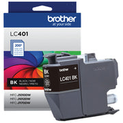 Brother LC401BKS cartouche d'encre 1 pièce(s) Original Rendement standard Noir — image 3
