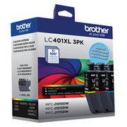 Brother LC401XL3PKS cartouche d'encre 1 pièce(s) Original Rendement élevé (XL) Cyan, Magenta, Jaune — image 7