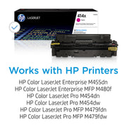 HP Cartouche de toner LaserJet originale 414X à haut rendement – magenta — image 3