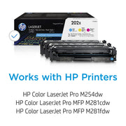 HP Paquet de 3 cartouches de toner LaserJet originales 202X à haut rendement – cyan, magenta et jaune — image 3