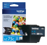 Brother LC75CS cartouche d'encre 1 pièce(s) Original Rendement élevé (XL) Cyan — image 1