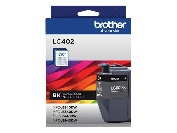 Brother LC402BKS — Cartouche d’encre, noir — SYNNEX (8219124) [lpr:35fc4b60e98fb286c4044376]