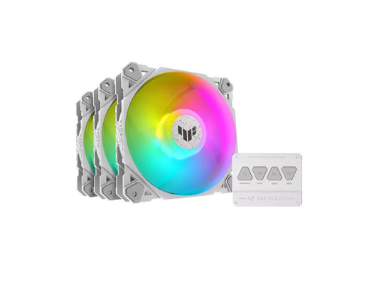 Refroidissement PC ASUS TUF GAMING TF120 ARGB WHITE 3IN1