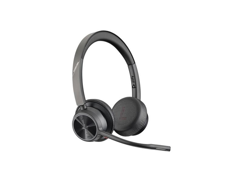 CASQUE USB-C HP POLY VOYAGER 4320 CERTIFIÉ MICROSOFT TEAMS +ADAPTATEUR BT700