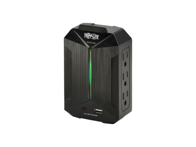 PARASURTENSEUR CONTRE LES SURTENSIONS Tripp Lite 6 PRISES 2 USB FICHE DIRECTEC parasurtenseur