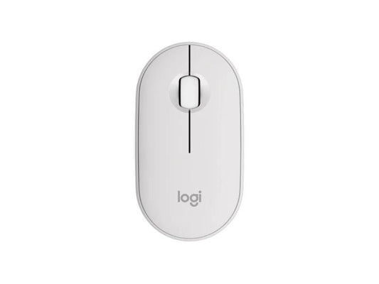 SOURIS LOGITECH PEBBLE MOUSE 2 M350S - BLANC CRÈME