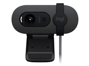 Webcam Logitech — Brio 100, graphite/noir