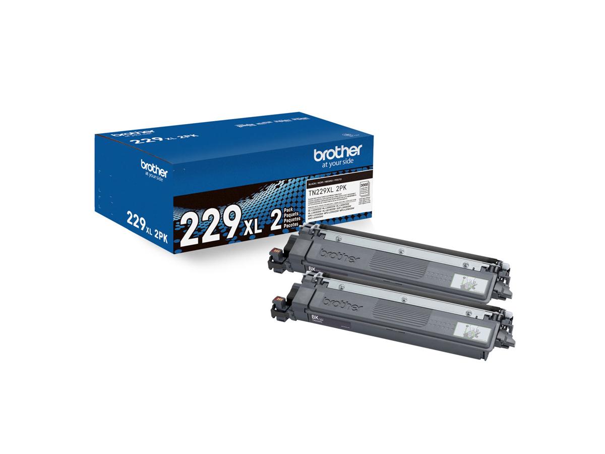 Brother TN229XL2PK — Cartouche de toner, noir — SYNNEX (7327209) [lpr:07e29e082e7f575fb2dfe558]