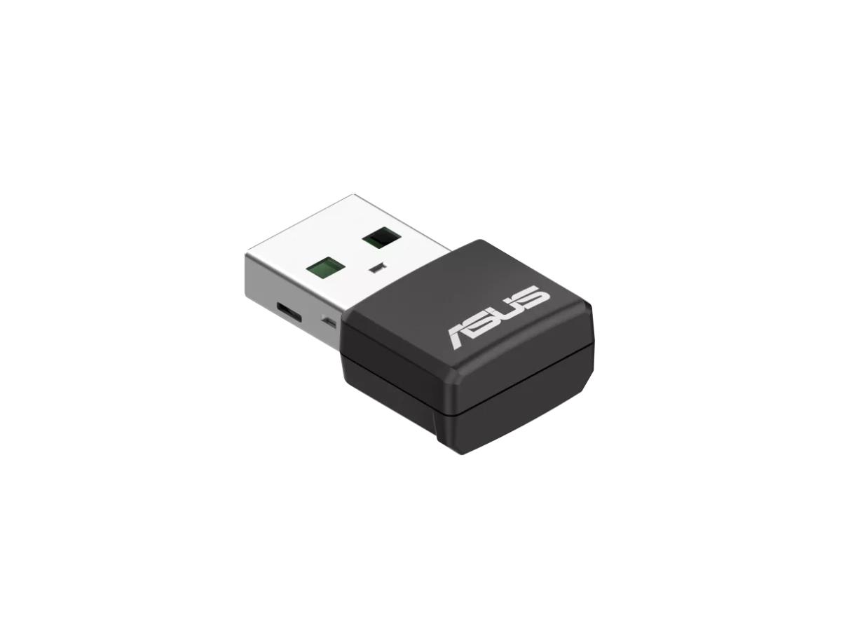 ADAPTATEUR USB NANO Wi-Fi 6 DOUBLE BANDE ASUS AX1800, BRANCHEZ ET UTILISEZ