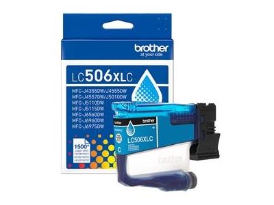 Brother LC506XLCS — Cartouche d’encre, cyan — SYNNEX (8460316) [lpr:61c3b4b61c263515e6e8ea30]