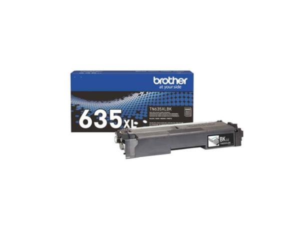 Brother TN635XLBK — Cartouche de toner, noir — SYNNEX (8976251) [lpr:6998d36169ebb0c9d78ca5da]