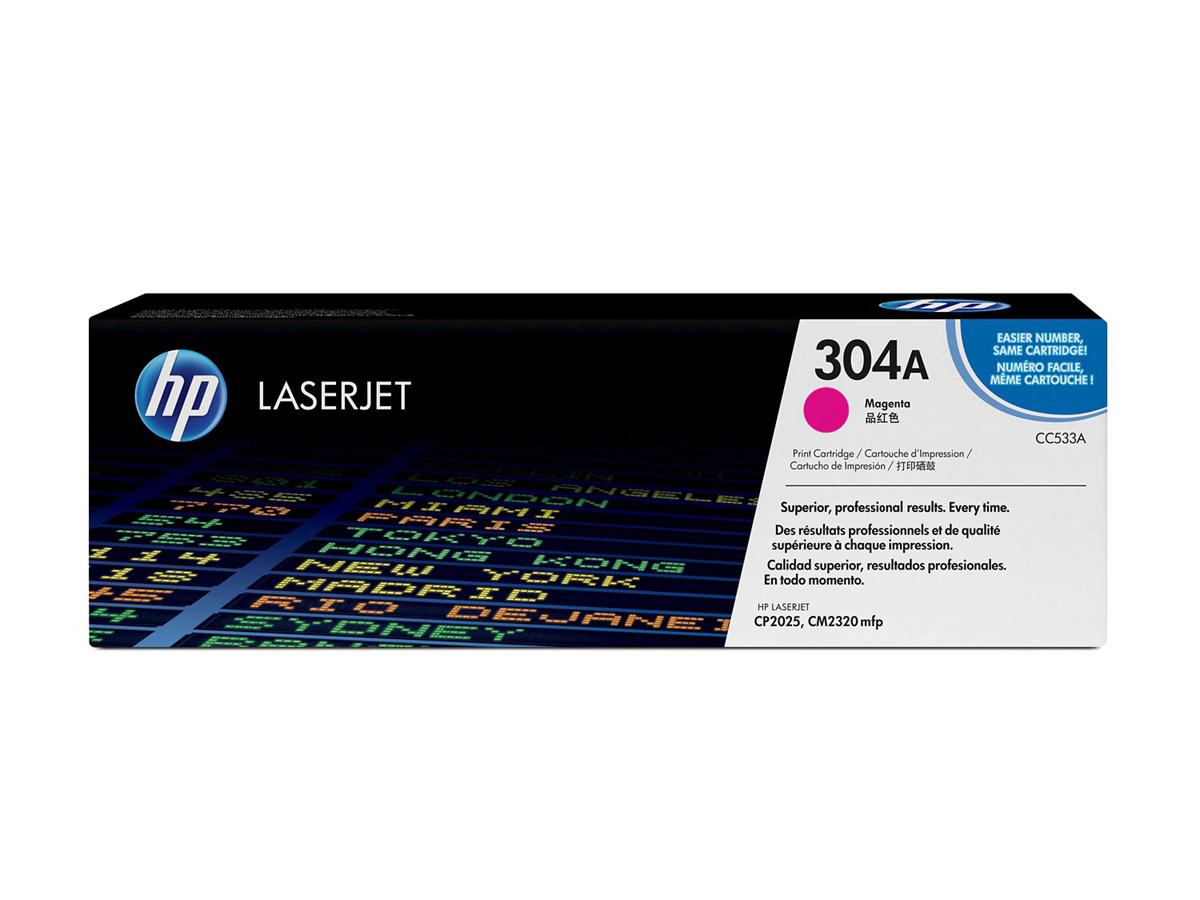 HP CC533A — Cartouche de toner, magenta — SYNNEX (4356171)