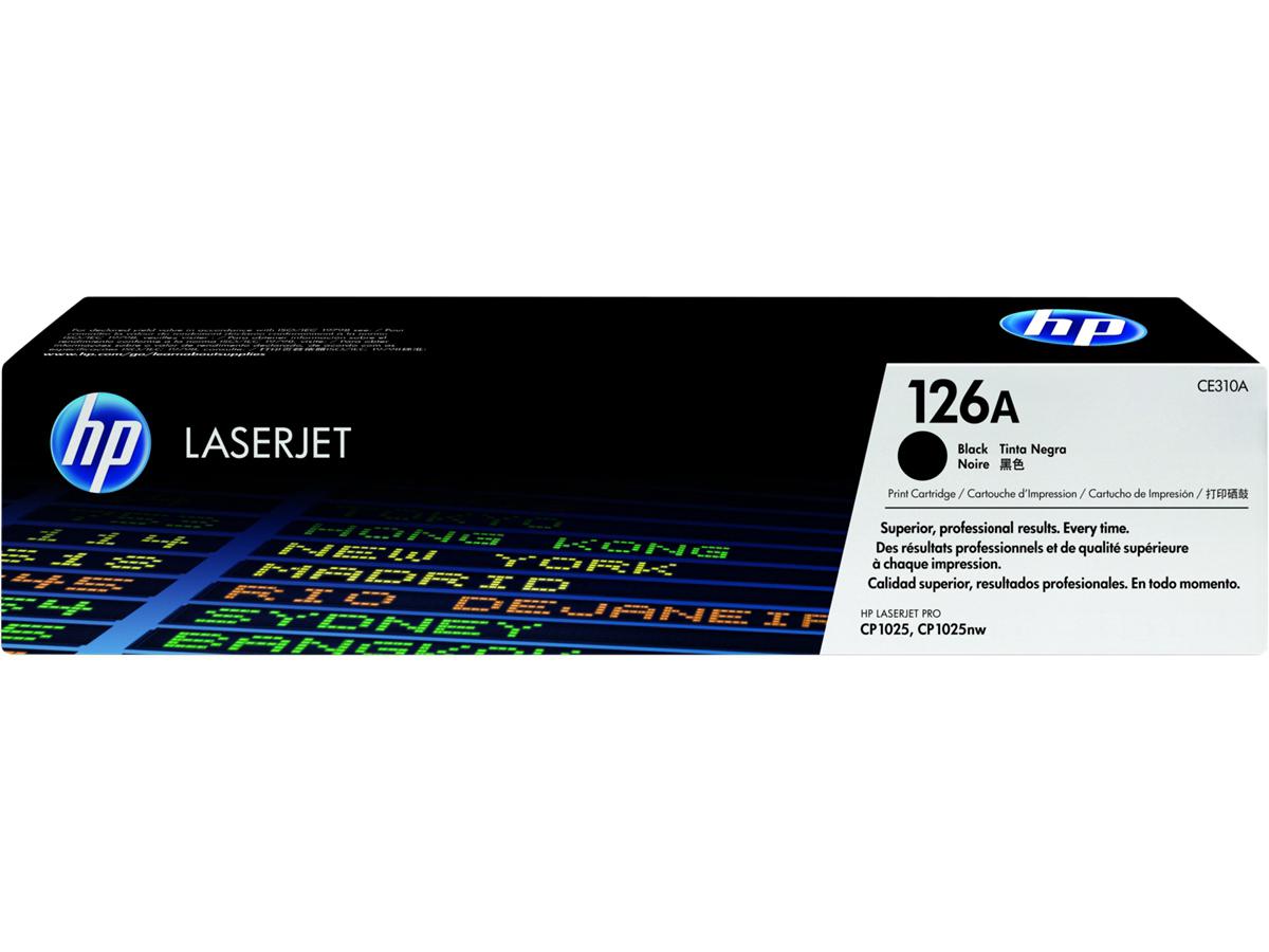 HP CE310A — Cartouche de toner, noir — SYNNEX (4628632)