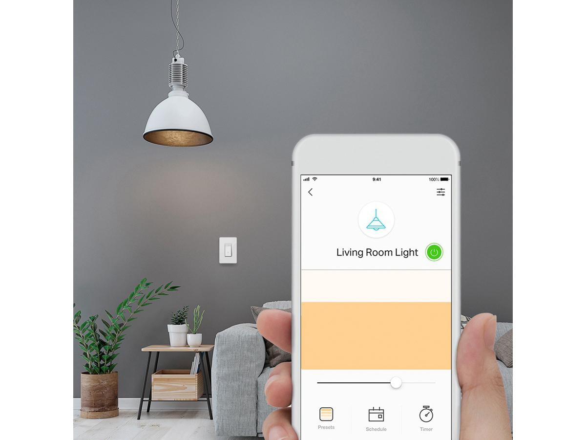 Interrupteur intelligent Wi-Fi TP-Link avec gradateur