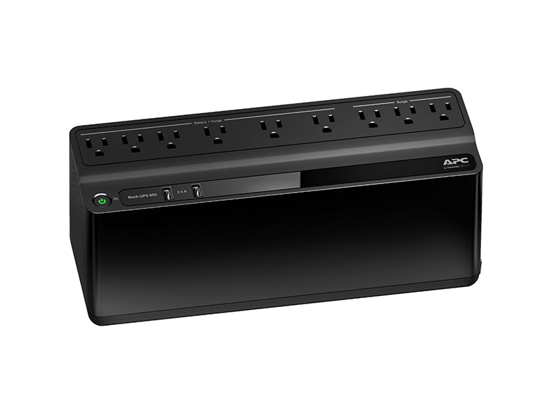 ONDULEUR SCHNEIDER BATTERIE BACK-UPS 850VA, 2 PORTS DE CHARGE USB