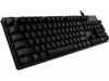 Clavier Logitech G512 Carbon — mécanique RGB, interrupteurs GX Blue