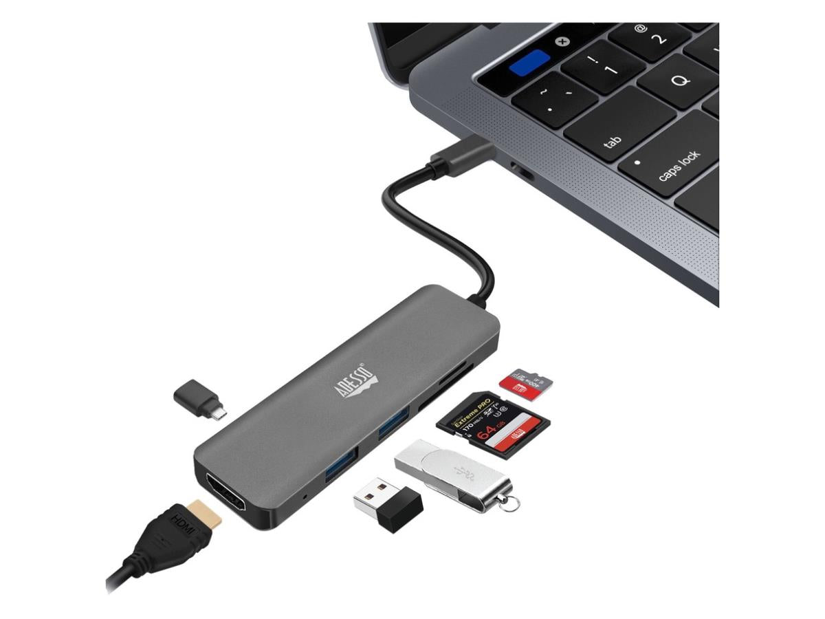 STATION D'ACCUEIL MULTIPORT USB-C 6 EN 1