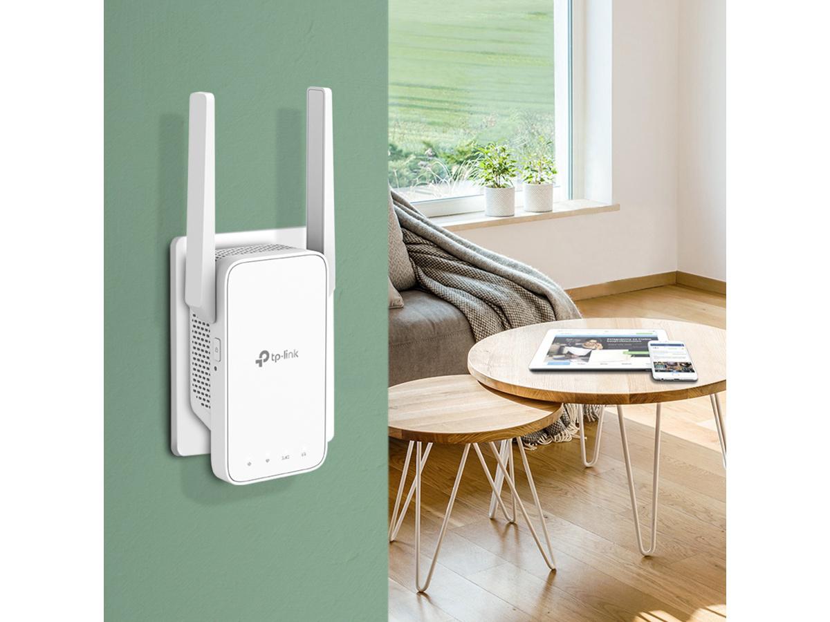 TP-Link RÉPÉTEUR DE PORTÉE Wi-Fi MAILLÉ AC750. BI-BANDES