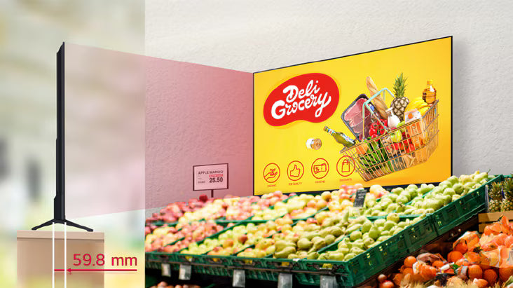 UHD TV Signage 55 pouces