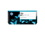 HP 727 cartouche d'encre DesignJet noire photo, 300 ml — image 1