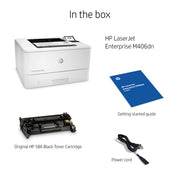 HP LaserJet Enterprise M406dn Noir et blanc Imprimante, Ethernet uniquement; Recto verso — image 6